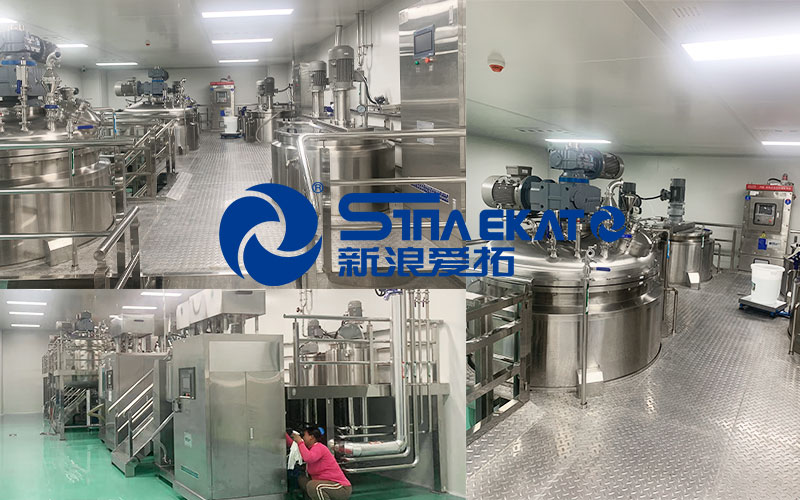 真空均質乳化機組 真空均質乳化機組